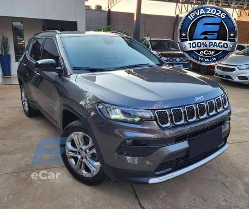 JEEP COMPASS 1.3 T270 TURBO FLEX LONGITUDE AT6